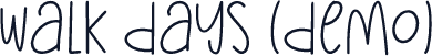 Walk Days (Demo)