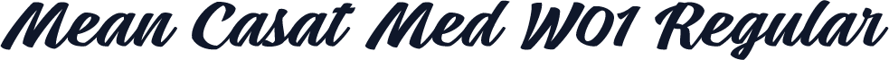Mean Casat Med W01 Regular