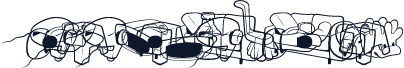 Sauna Dingbats Outline