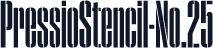 PressioStencil-No.25
