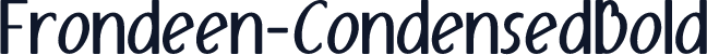 Frondeen-CondensedBold