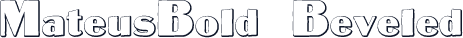 MateusBold Beveled