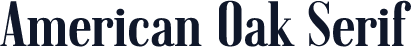 American Oak Serif