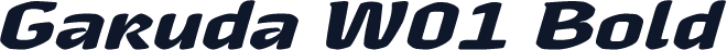 Garuda W01 Bold