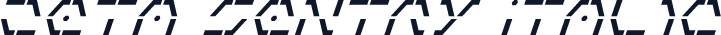 Zeta Sentry Italic