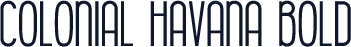Colonial Havana Bold