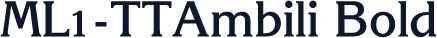 ML1-TTAmbili Bold