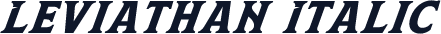 Leviathan Italic