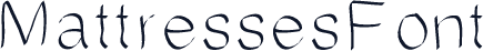 MattressesFont