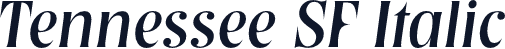Tennessee SF Italic