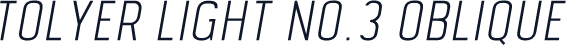 Tolyer Light no.3 Oblique