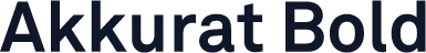 Akkurat Bold