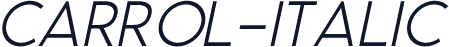 Carrol-Italic