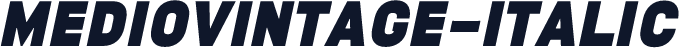 MEDIOVINTAGE-Italic