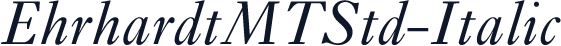 EhrhardtMTStd-Italic