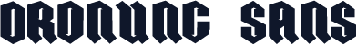 ORDNUNG SANS