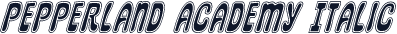 Pepperland Academy Italic