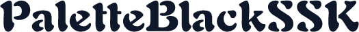 PaletteBlackSSK