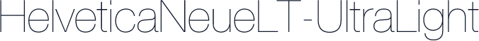 HelveticaNeueLT-UltraLight