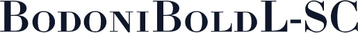 BodoniBoldL-SC