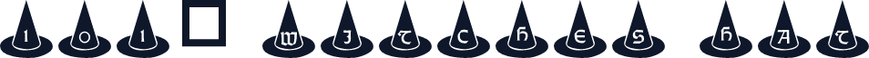 101! Witches Hat