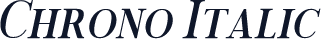 Chrono Italic