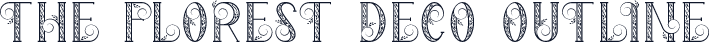 The Florest Deco Outline