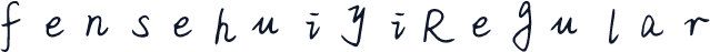 fensehuiyi Regular