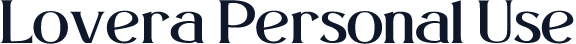 Lovera Personal Use