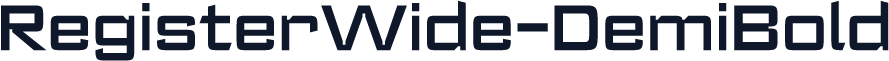 RegisterWide-DemiBold