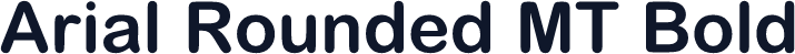 Arial Rounded MT Bold