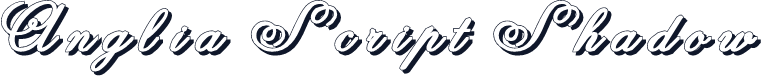 Anglia Script Shadow