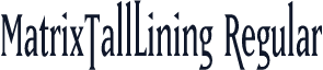 MatrixTallLining Regular