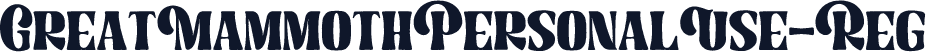 GreatMammothPersonalUse-Reg