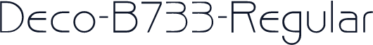 Deco-B733-Regular