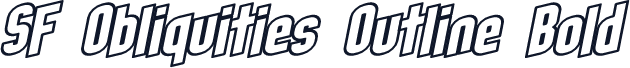 SF Obliquities Outline Bold