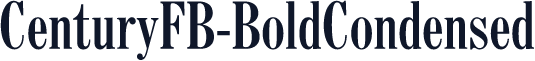 CenturyFB-BoldCondensed