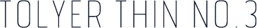 Tolyer Thin no.3