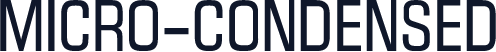 Micro-Condensed