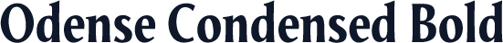Odense Condensed Bold