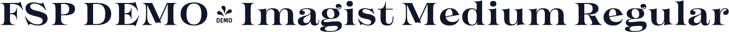 FSP DEMO - Imagist Medium Regular