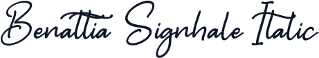 Benattia Signhale Italic
