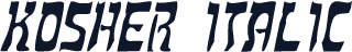 Kosher Italic