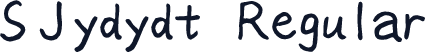 SJydydt Regular