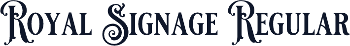 Royal Signage Regular
