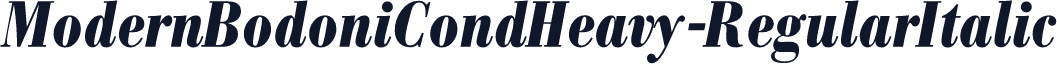 ModernBodoniCondHeavy-RegularItalic