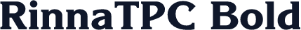 RinnaTPC Bold