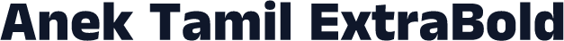 Anek Tamil ExtraBold
