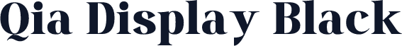 Qia Display Black