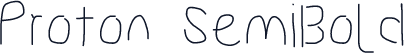 Proton SemiBold